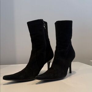 LK Bennett Black Heeled Boots